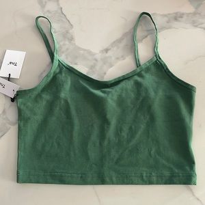 Aritzia green workout tank